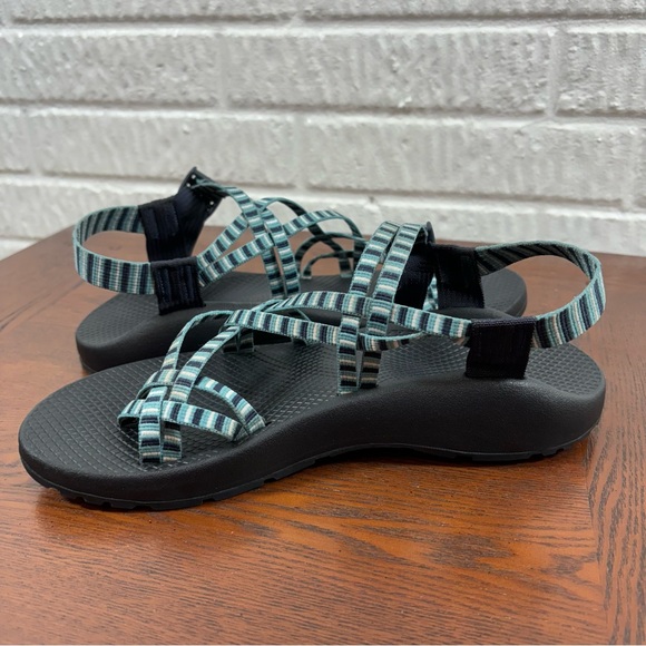 Chacos Z/2 Classic II Blue White Stripe - Picture 3 of 9